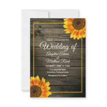 Barn Wood + Rustic Sunflower Wedding