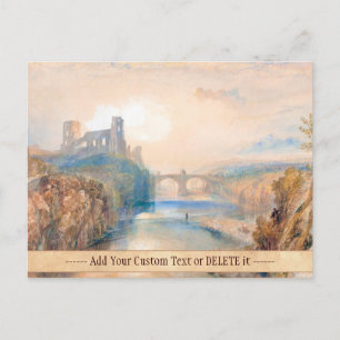 Barnard Castle Joseph Mallord William Turner Postcard