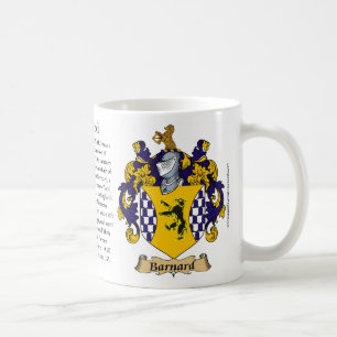 Barnard, the Origin, the Meaning and the Crest Coffee Mug