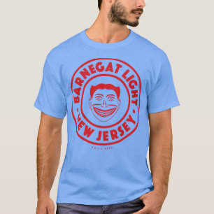 Barnegat Light New Jersey Circle Red T-Shirt