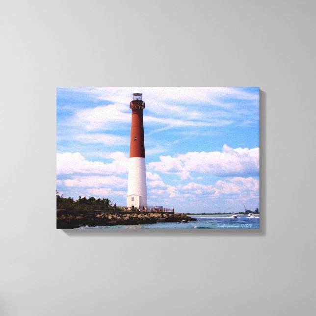 Barnegat Lighthouse Canvas Print (Front)