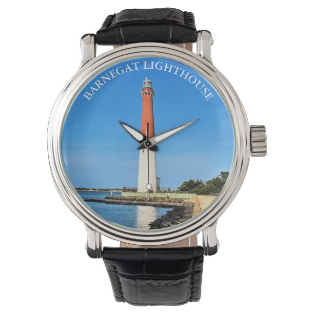 Barnegat Lighthouse, New Jersey eWatch Watch (Front)