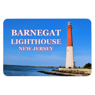 Barnegat Lighthouse, New Jersey Flexi Magnet