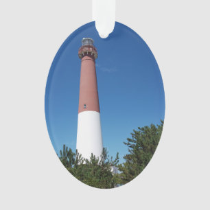 Barnegat Lighthouse Old Barney Ornament