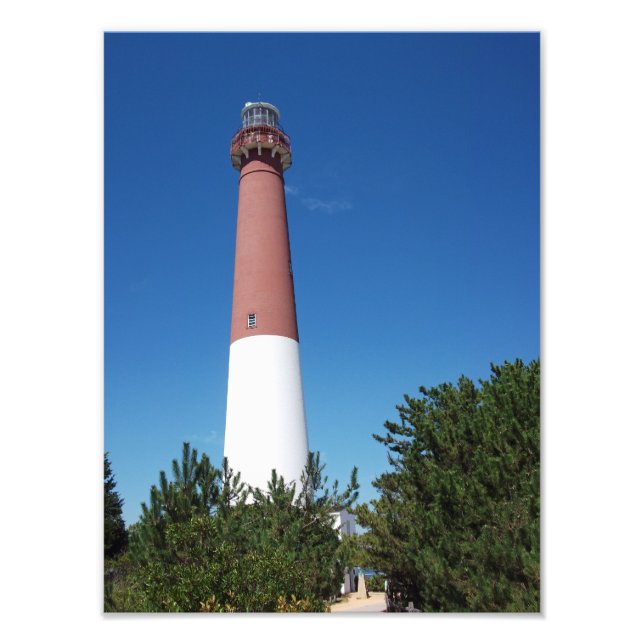 Barnegat Lighthouse Old Barney Photo Print (Front)
