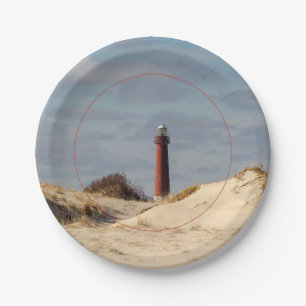 Barnegat Lighthouse Paper Plate