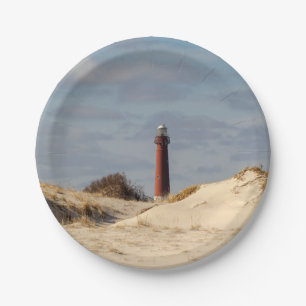 Barnegat Lighthouse Paper Plate