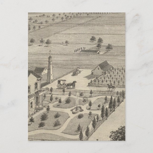 Barnes res, Woodland Postcard (Front)