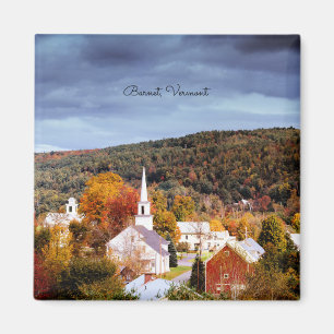 Barnet, Vermont, colours of autumn Magnet