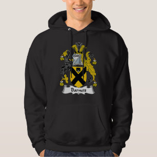 Barnett Coat of Arms Family Crest Premium Hoodie
