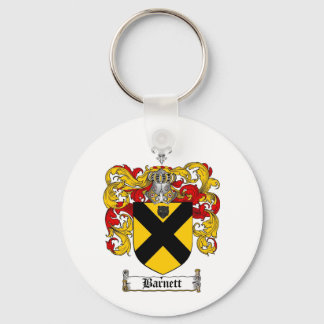 BARNETT FAMILY CREST - BARNETT COAT OF ARMS KEY RING