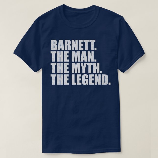 BarnettBarnett Family name Barnett last Name Barne T-Shirt (Design Front)