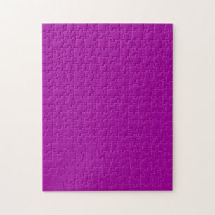 Barney purple (solid colour)  jigsaw puzzle