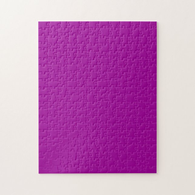 Barney purple (solid colour)  jigsaw puzzle (Vertical)