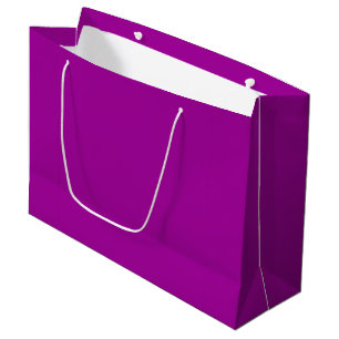 Barney purple (solid colour) Large Gift Bag