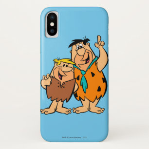 Barney Rubble and Fred Flintstone Case-Mate iPhone Case