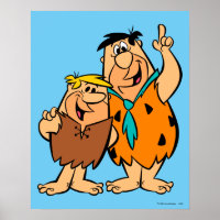Barney Rubble and Fred Flintstone