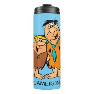 Barney Rubble and Fred Flintstone Thermal Tumbler