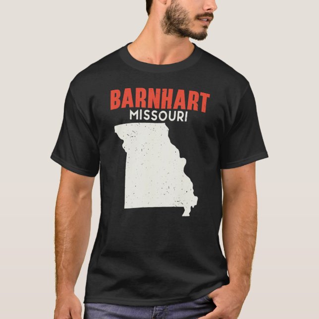 Barnhart Missouri USA State America Travel Missour T-Shirt (Front)