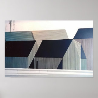 Barns - 1966; United States  Eyvind Earle Poster