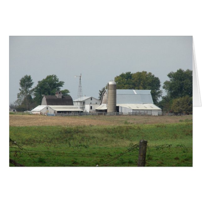 Barns and Silo (Front Horizontal)