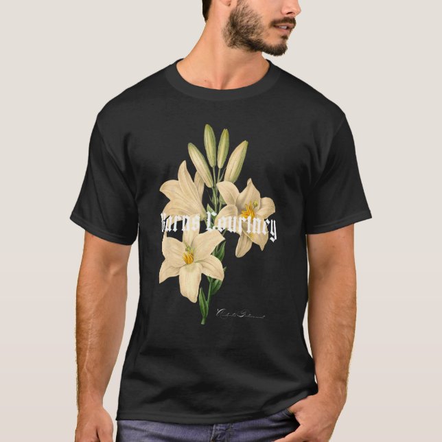 Barns Courtney u2013 White Lily T-Shirt (Front)