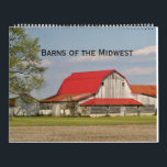 Barns of the Midwest Calendar<br><div class="desc">Barns of the Midwest Calendar. Variety of white, red, grey, weathered, and painted country Barns. Enjoy Midwest Barns all year long in this Barns Calendar! Makes a great gift for dad, grandpa, mum, grandma, uncle, daughter, son or any barn lover on your gift list. Or just treat yourself to this...</div>