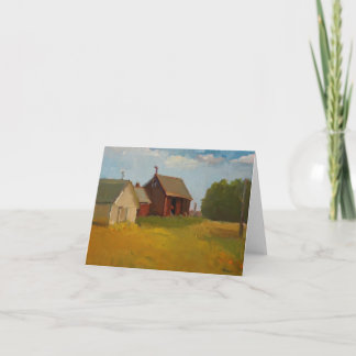 Barns on a Clear Day Card