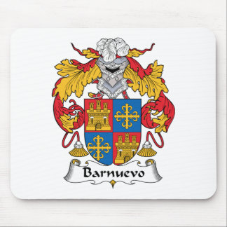 Barnuevo Family Crest Mouse Pad