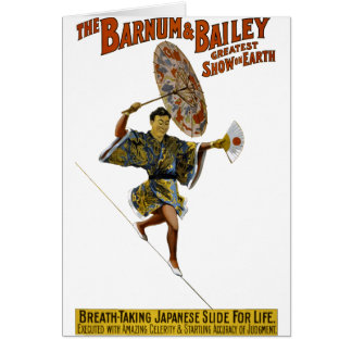 Barnum and Bailey: Japanese Tight-rope Walker