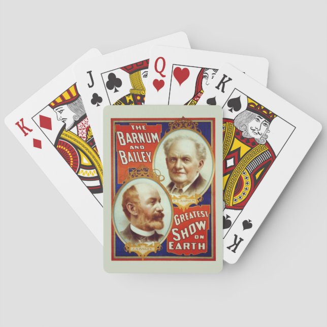 Barnum & Bailey Circus Card Deck (Back)