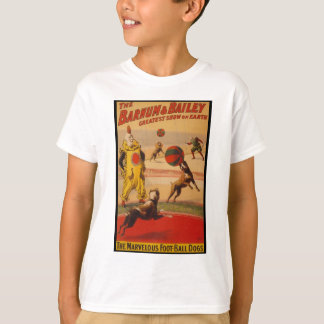 Barnum & Bailey Circus Foot-Ball Dogs T-Shirt