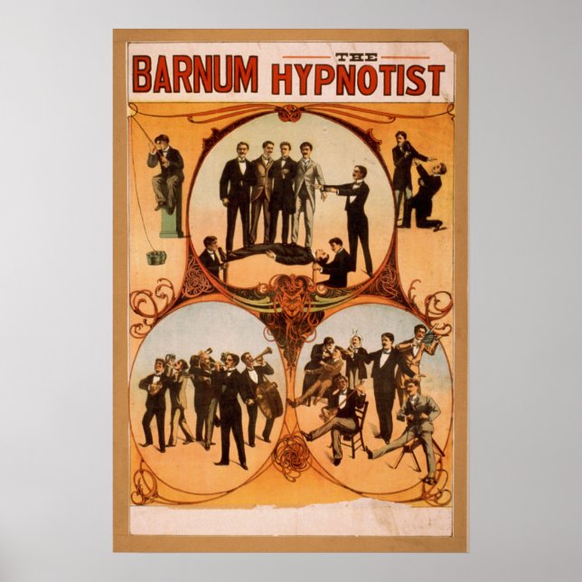 BARNUM The Hypnotist VAUDEVILLE Poster (Front)