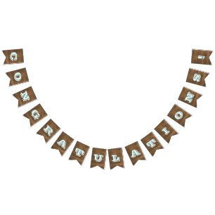 Barnwood Aqua Customisable All Occasion Banner