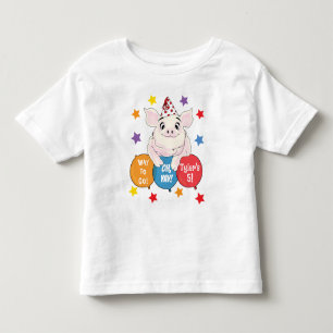 Barnyard Animals Birthday Party Toddler T-Shirt