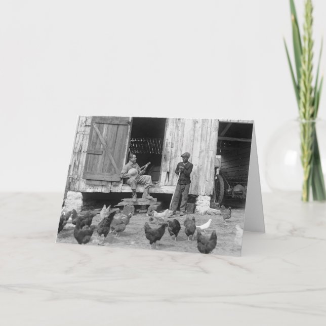 Barnyard Banjo Player, 1927 Card (Front)