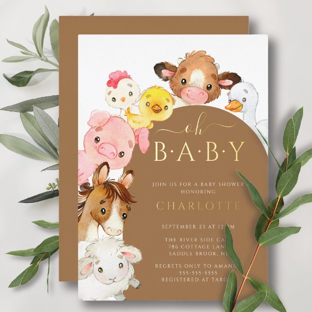 Barnyard Buddies Baby Shower (Creator Uploaded)