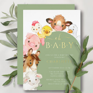 Barnyard Buddies Baby Shower