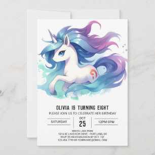 Barnyard Children Horse Birthday Invitation