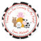 Barnyard Farm Birthday Party Favour Tag Sticker