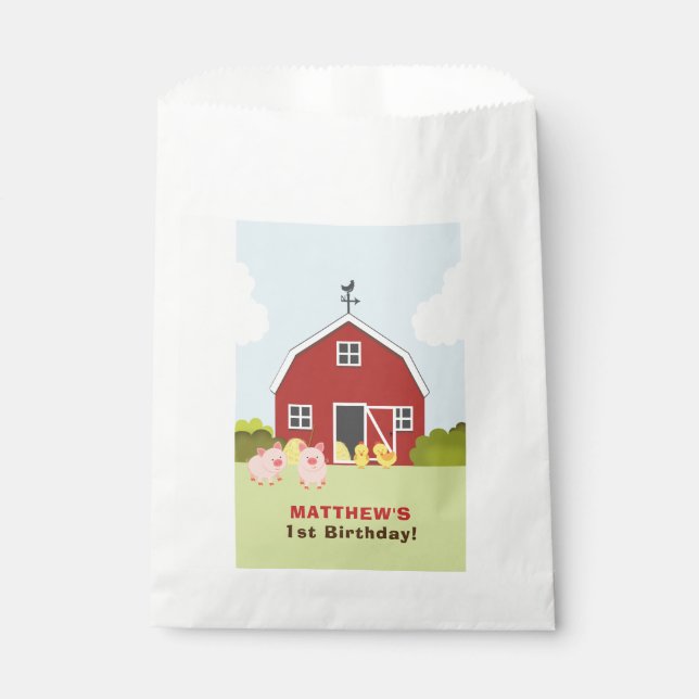 Barnyard Favour Bags (Front)