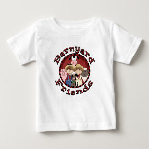 Barnyard Friends Farm Baby T-shirts