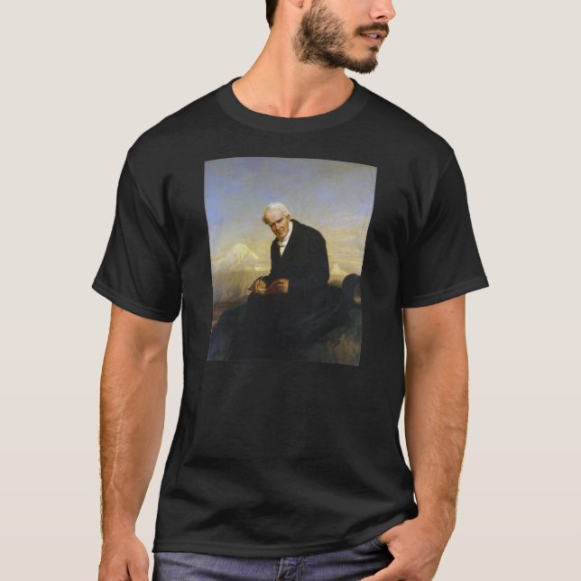 Baron Alexander von Humboldt by Julius Schrader T-Shirt (Front)