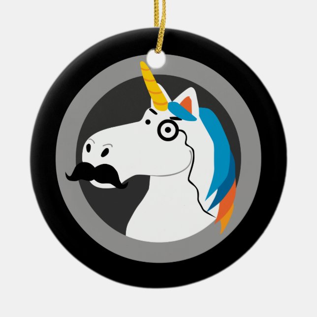 Baron Cornelius Ceramic Tree Decoration (Front)