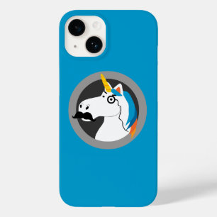Baron Cornelius Unicorn with Moustache iPhone Case