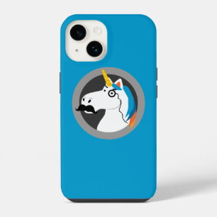 Baron Cornelius Unicorn with Moustache iPhone Case