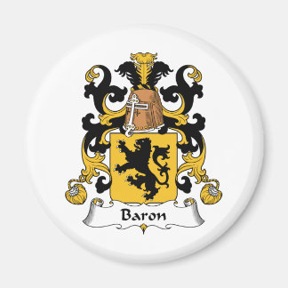 Baron Family Crest Magnet
