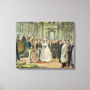 Baron Georges-Eugene Haussmann Canvas Print