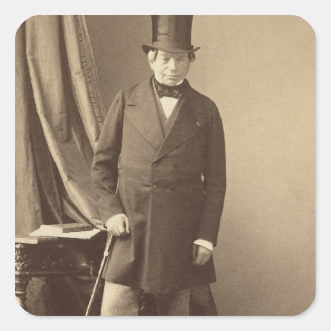 Baron James Rothschild Square Sticker (Front)