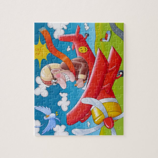 Baron Von Rouge Kids Jigsaw puzzle (Vertical)